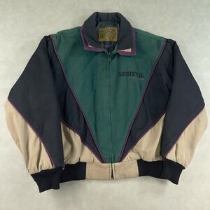 Vintage Resistol Rodeo Best All Around Jacket Texas Seal PRCA Mens Large 90s